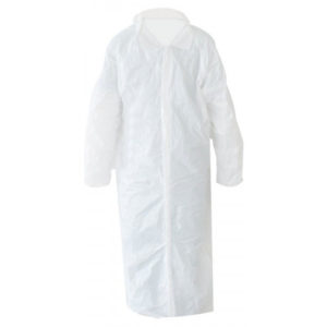 Bezoekersjas polypropyleen, wit - wit, XL