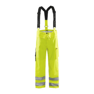 Blåkläder 1303 (2009) vlamvertragende high-vis regenbroek - geel, XS