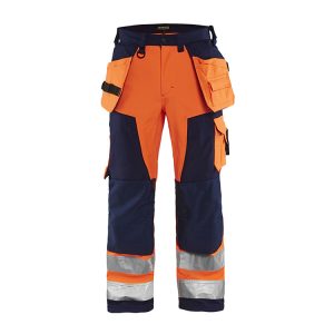 Blåkläder 1567 (2517) softshell werkbroek High-Vis