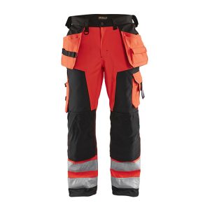 Blåkläder 1567 (2517) softshell werkbroek High-Vis