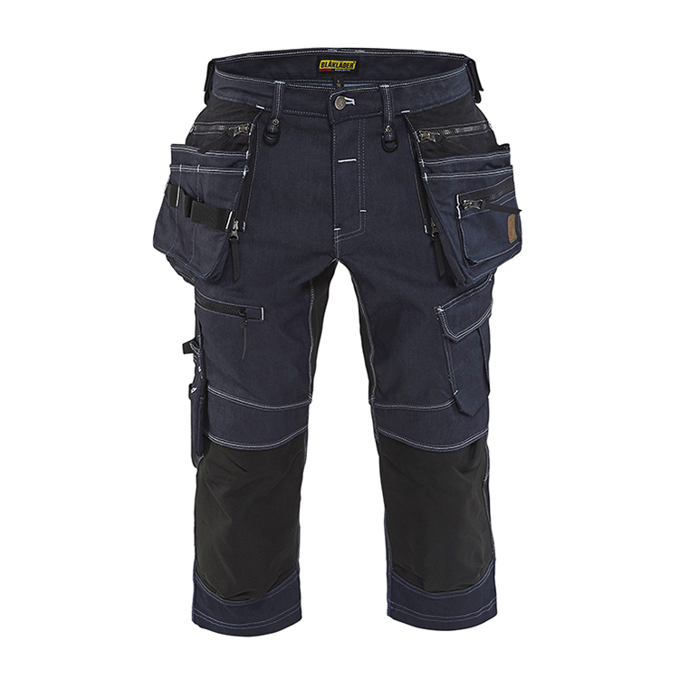 Blåkläder 1991 (1141) denim stretch X1900 piraatbroek Blåkläder 1991 (1141) denim stretch X1900 piraatbroek