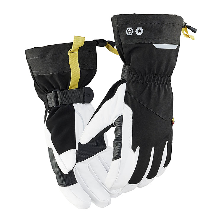 Blåkläder 2813 (1417) supreme werkhandschoenen leder gevoerd waterdicht