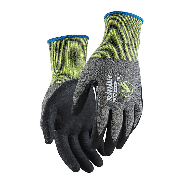 Blåkläder 2972 (1470) snijbestendige handschoenen B nitril gedipt Blåkläder 2972 (1470) snijbestendige handschoenen B nitril gedipt