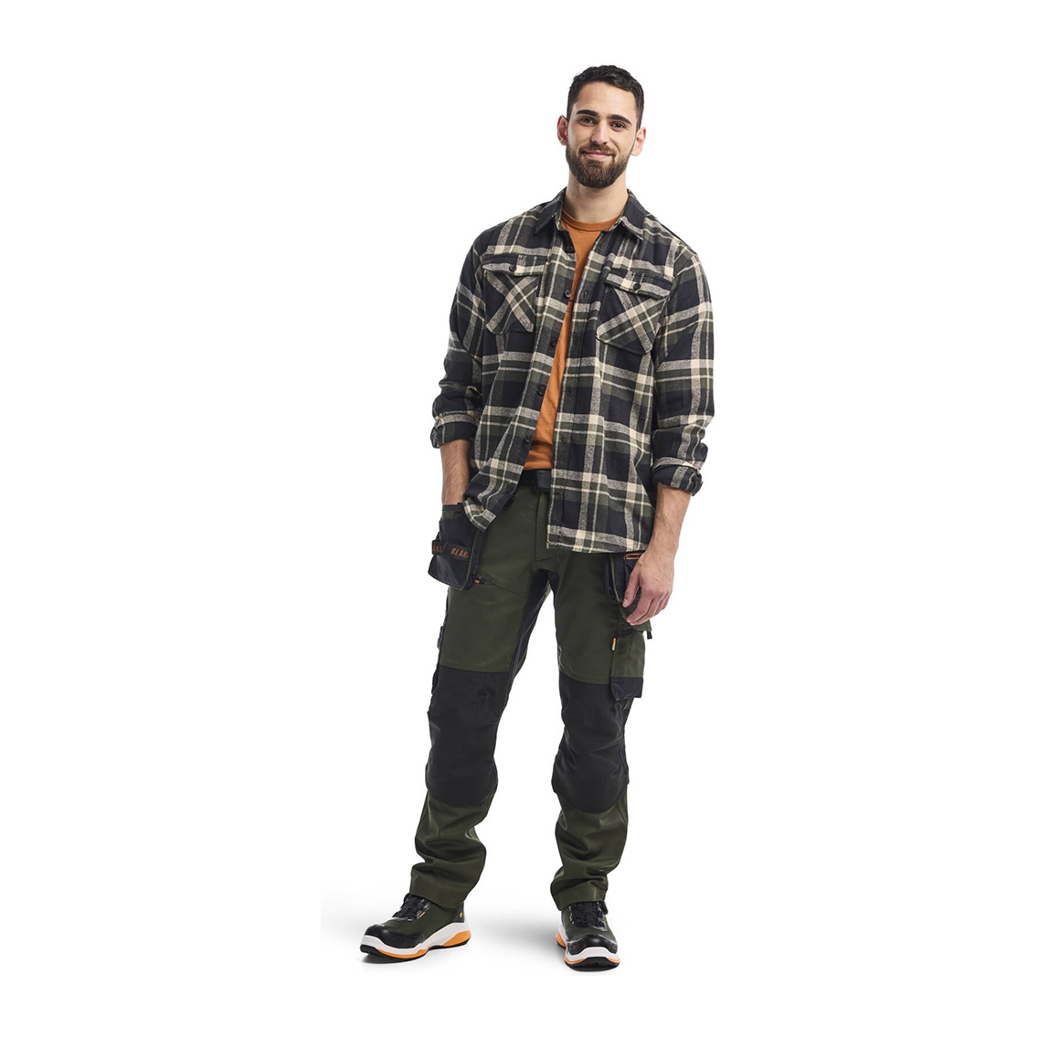 blaklader-3288-1168-overhemd-flanel-4298-model-01 blaklader-3288-1168-overhemd-flanel-4298-model-01