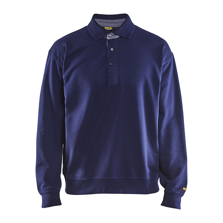 Blåkläder 3370 (1158) polo sweatshirt Blåkläder 3370 (1158) polo sweatshirt