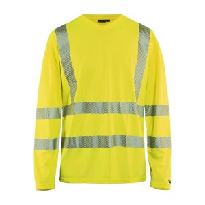 Blåkläder 3385 (1013) UV T-shirt lange mouw High-Vis - geel, XS