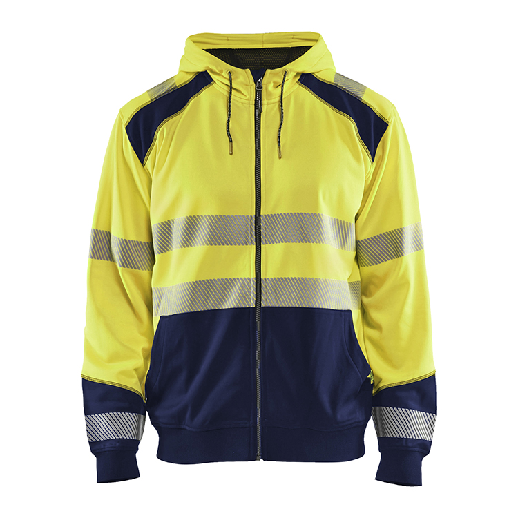 Blåkläder 3546 (2528) hooded sweatshirt High-Vis