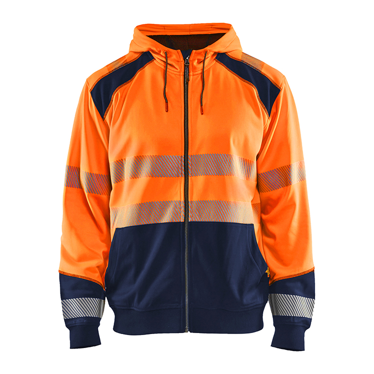 Blåkläder 3546 (2528) hooded sweatshirt High-Vis