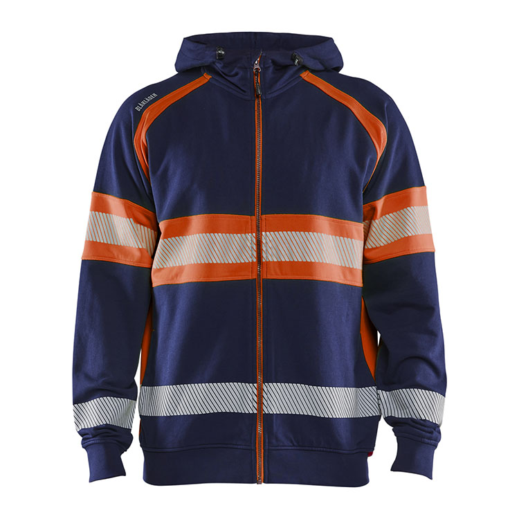 Blåkläder 3552 (1158) hooded sweatshirt High-Vis Blåkläder 3552 (1158) hooded sweatshirt High-Vis