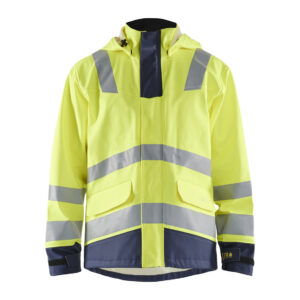 Blåkläder 4313 (2022) vlamvertragende high-vis regenjas