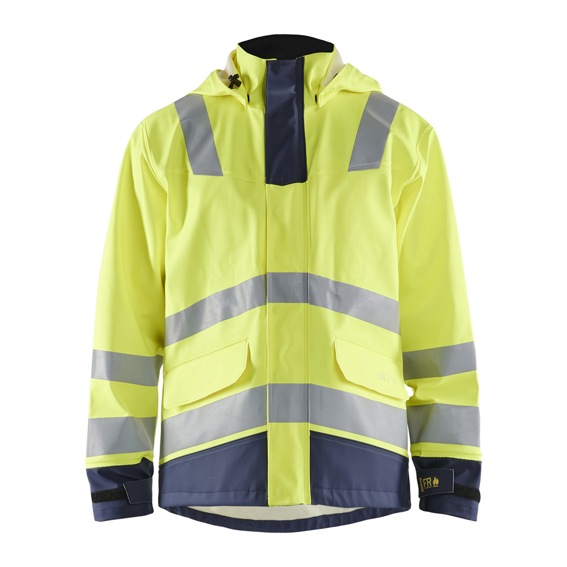 Blåkläder 4313 (2022) vlamvertragende high-vis regenjas