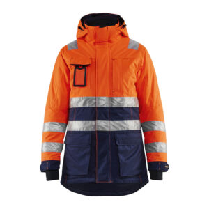 Blåkläder 4472 (1987) dames winterparka High-Vis