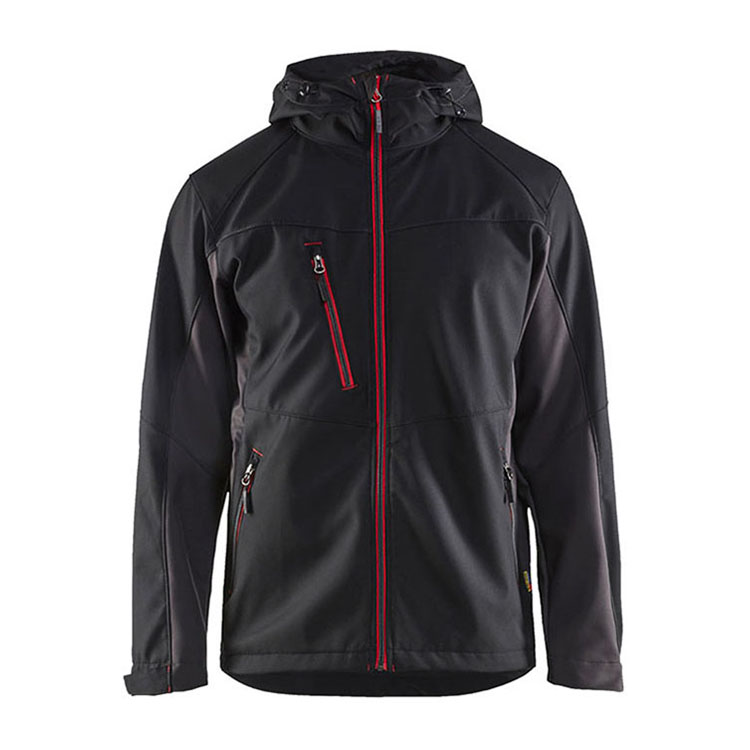 Blåkläder 4753 (2516) softshell jack met capuchon Blåkläder 4753 (2516) softshell jack met capuchon