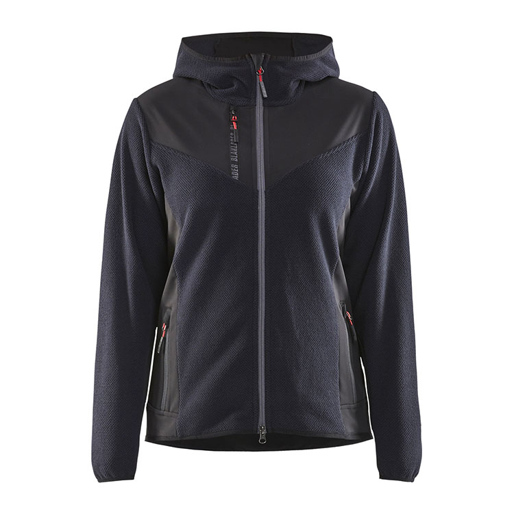 Blaklader 5941 (2536) dames gebreid jack met softshell Blaklader 5941 (2536) dames gebreid jack met softshell