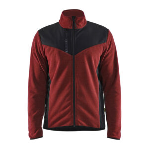 Blklder 5942 (2536) gebreid vest met softshell