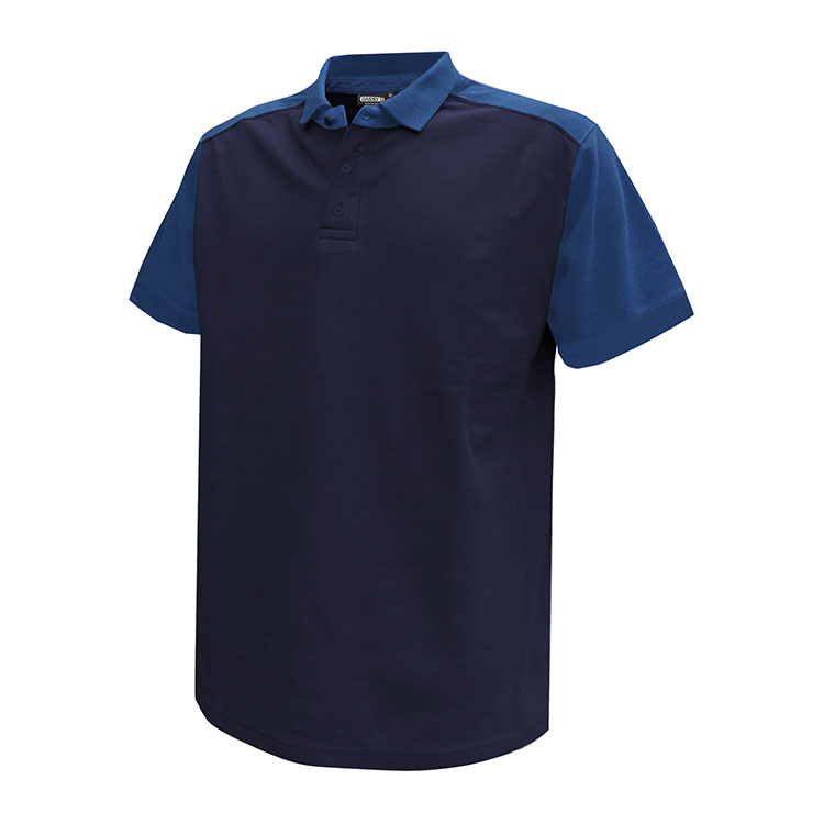 DASSY Cesar tweekleurige poloshirt DASSY Cesar tweekleurige poloshirt