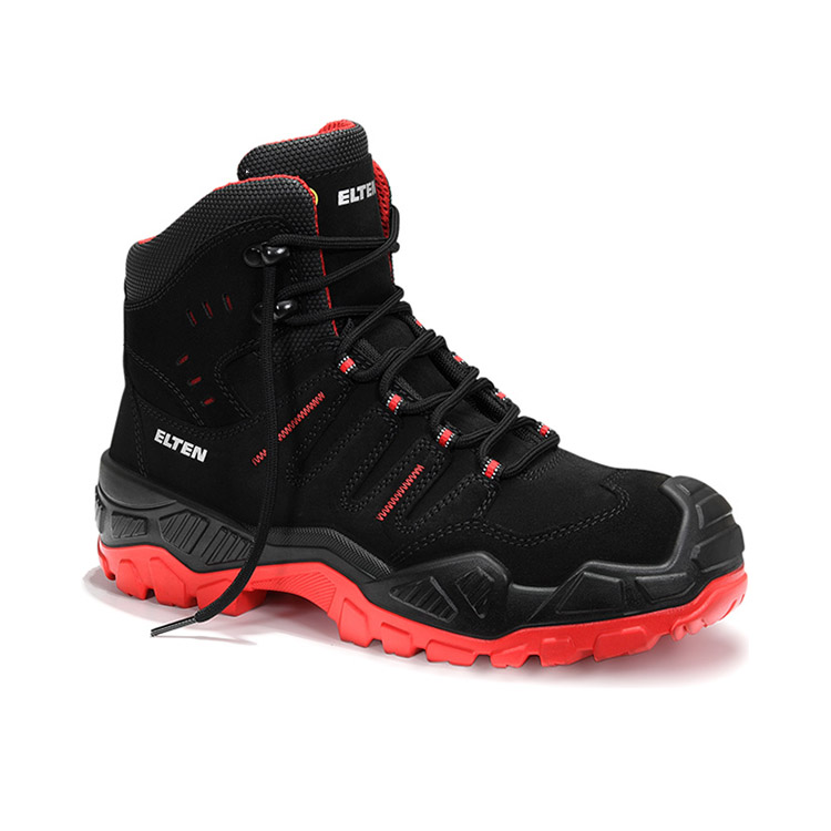Elten QUENTIN BLACK-RED Mid esd S3 (763801) veiligheidsschoen Elten QUENTIN BLACK-RED Mid esd S3 (763801) veiligheidsschoen