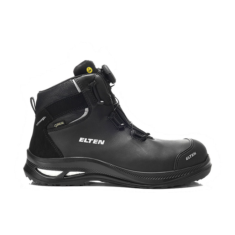 Elten TERENCE XXG PRO BOA GTX BLACK Mid esd S3 (768471) veiligheidsschoen Elten TERENCE XXG PRO BOA GTX BLACK Mid esd S3 (768471) veiligheidsschoen
