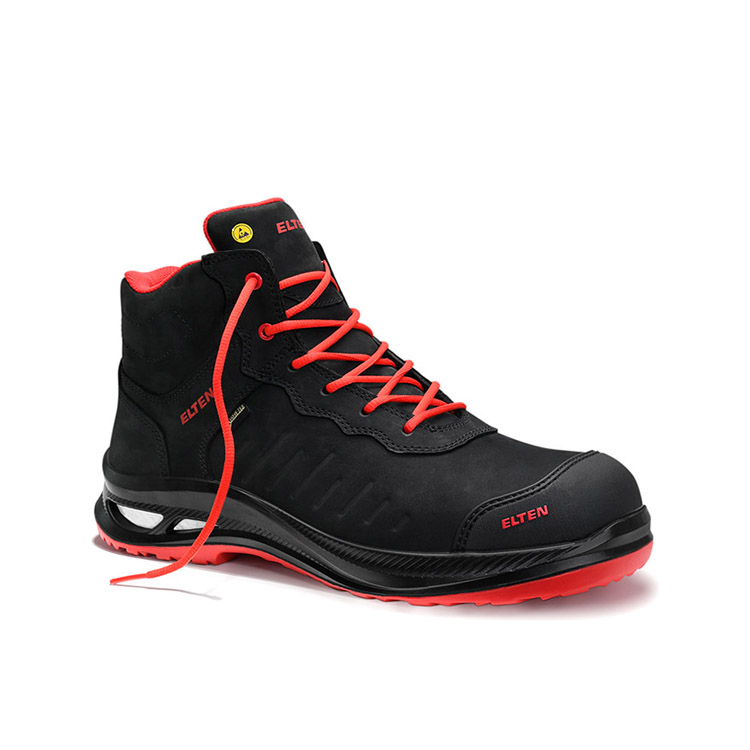 Elten STEWART XXG PRO GTX BLACK-RED Mid esd S3 (768671) veiligheidsschoen Elten STEWART XXG PRO GTX BLACK-RED Mid esd S3 (768671) veiligheidsschoen