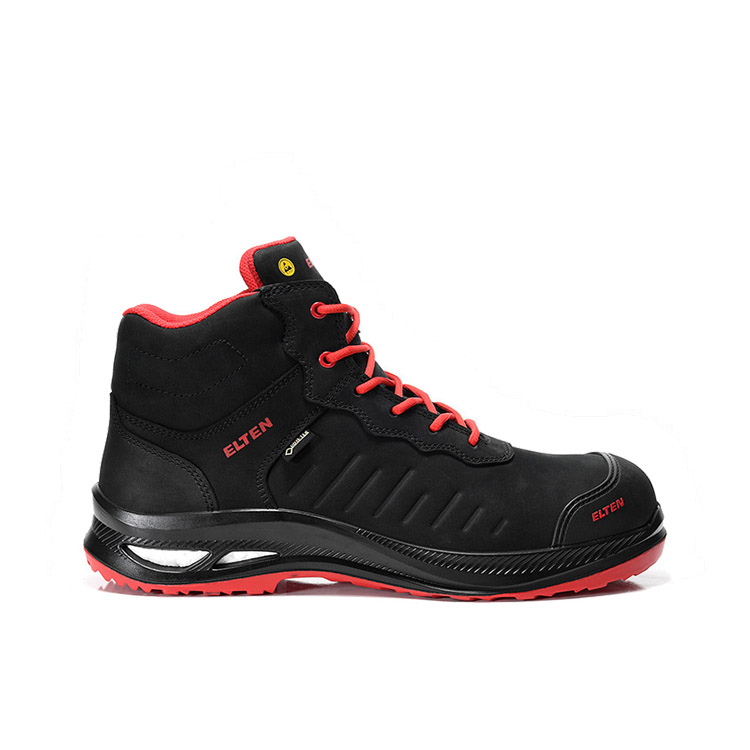 Elten STEWART XXG PRO GTX BLACK-RED Mid esd S3 (768671) veiligheidsschoen Elten STEWART XXG PRO GTX BLACK-RED Mid esd S3 (768671) veiligheidsschoen