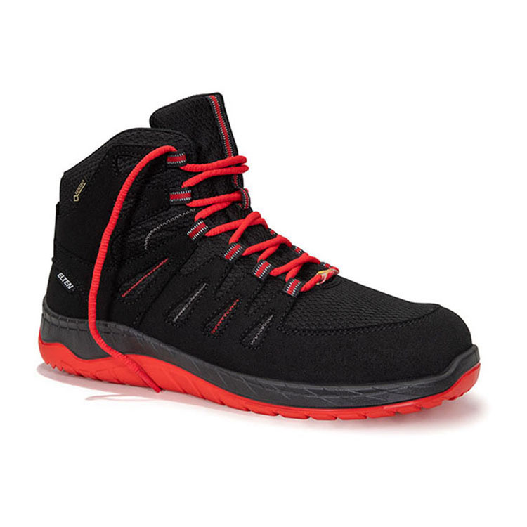 ELTEN MADDOX GTX BLACK-RED Mid esd S3 CI (729241) veiligheidsschoen