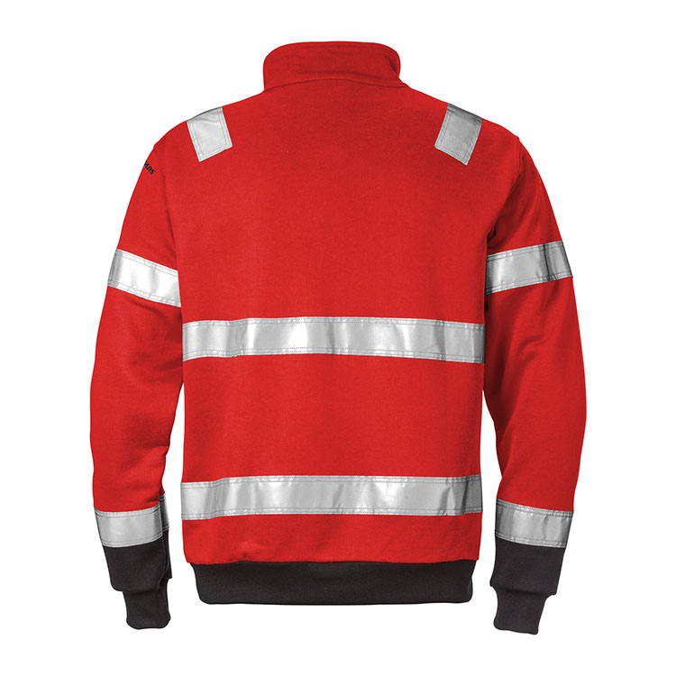 fristads-100134-high-vis-sweatshirt-met-korte-rits-728-shv-396-02