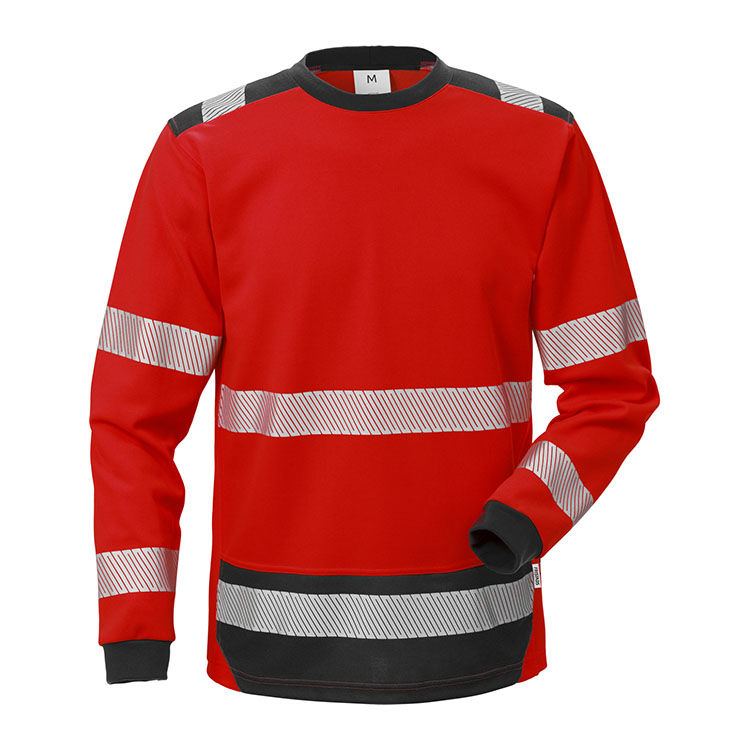 Fristads High-Vis t-shirt lange mouwen 7224 THV Fristads High-Vis t-shirt lange mouwen 7224 THV