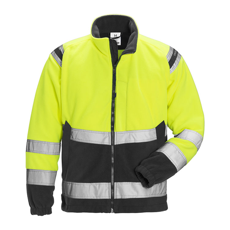 Fristads High-Vis fleecejack winddicht 4041 FE Fristads High-Vis fleecejack winddicht 4041 FE