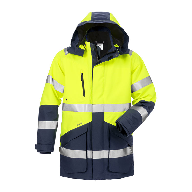 Fristads High-Vis Gore-Tex 3-in-1 winterparka 4989 GXB Fristads High-Vis Gore-Tex 3-in-1 winterparka 4989 GXB