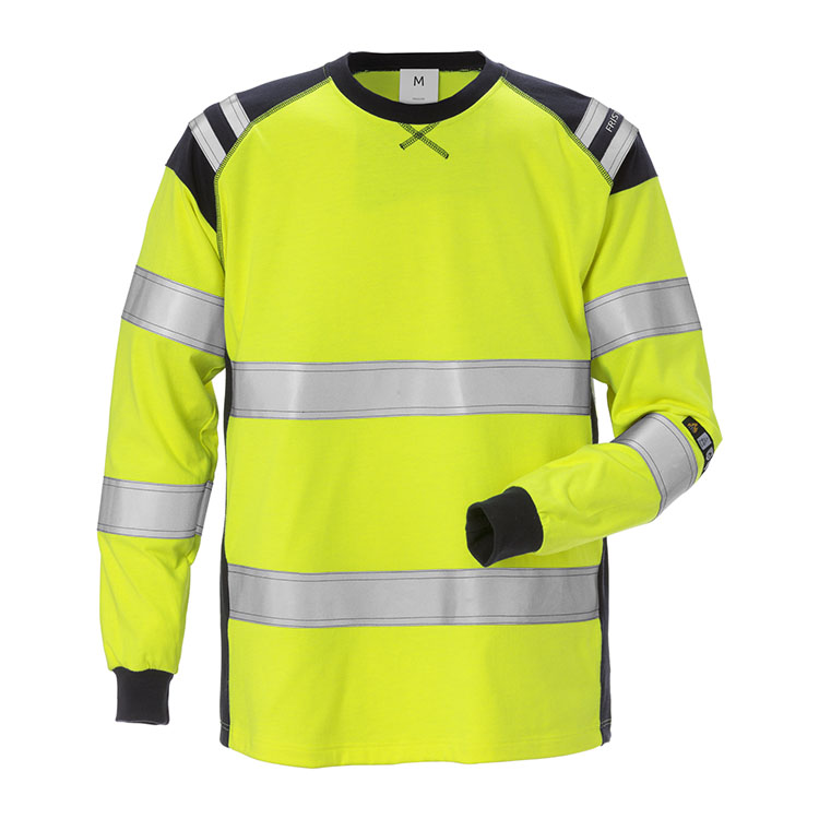 Fristads flamestat High-Vis t-shirt met lange mouwen 7077 TFLH