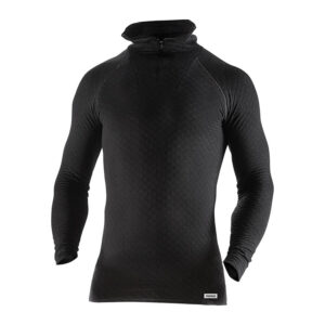 Fristads t-shirt lange mouw met korte rits 742 PC