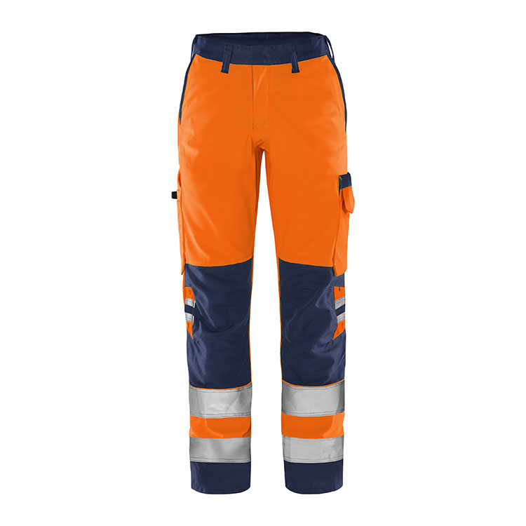 Fristads High-Vis green dames broek 2642 GPLU Fristads High-Vis green dames broek 2642 GPLU