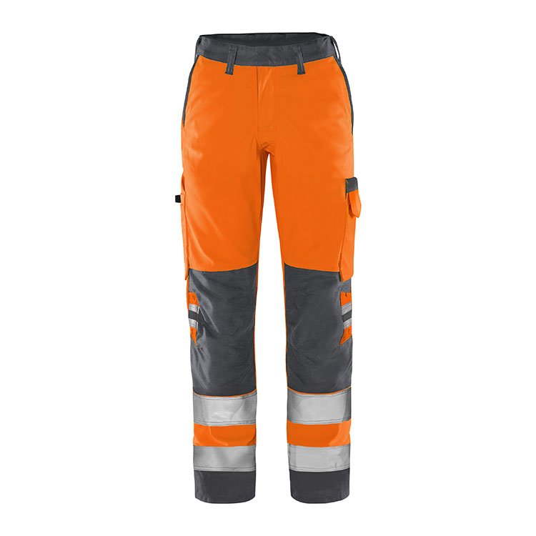Fristads High-Vis green dames broek 2642 GPLU Fristads High-Vis green dames broek 2642 GPLU