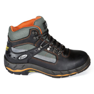 Grisport 71607 S3 veiligheidsschoen - zwart/oranje, 36