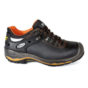 Grisport 72001 S3 veiligheidsschoen - zwart/oranje, 36