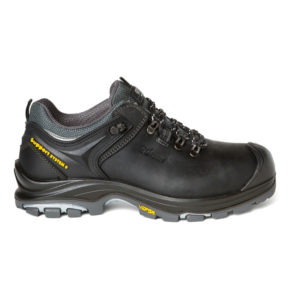 Grisport Eston S3 veiligheidsschoen - zwart/grijs, 39