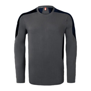 HaVeP 10073 t-shirt lange mouw bi-colour