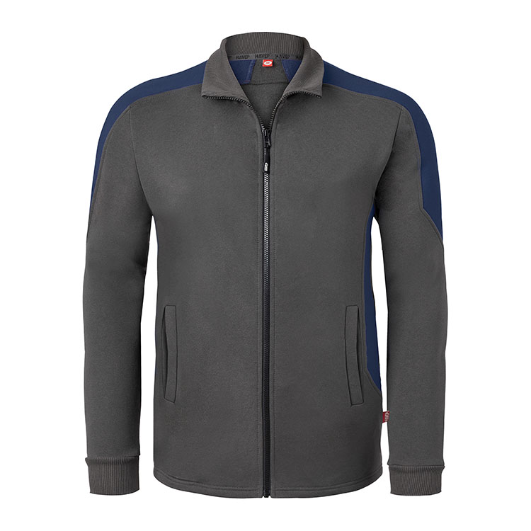 HaVeP 10075 sweatvest bi-colour