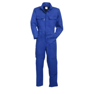HaVeP 2412 Basic overall (katoen/polyester) - korenblauw, 44