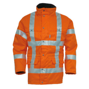 HaVeP 4155 High Visibility parka RWS - oranje, XS
