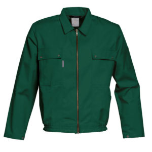 HaVeP 5015 Basic werkjasje (katoen/polyester) - flessengroen, 44