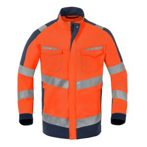 HaVeP 50169 Attitude High-Vis jack - oranje/marine, 44