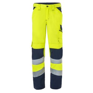 HaVeP 80228 Attitude High-Vis werkbroek - geel/marine, 44