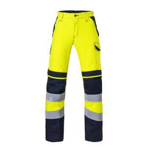 HaVeP 80308 Multi Shield werkbroek - geel/marine, 44