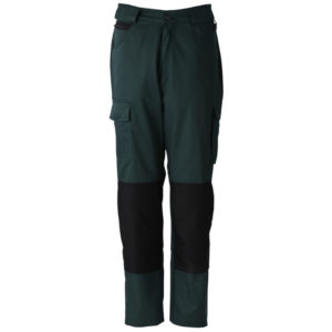 HaVeP 8597 Worker werkbroek - flessengroen/zwart, 46