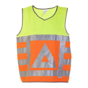 Hydrowear Maurik verkeersregelaarsvest - geel/oranje, M