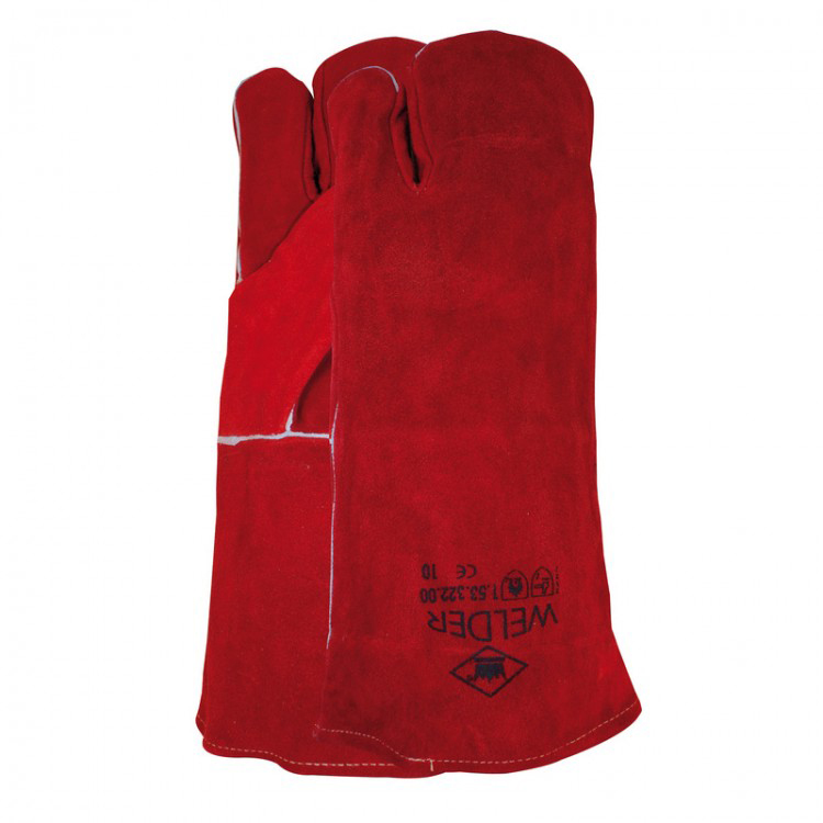 lashandschoen-rood-splitleder-3-vinger-model lashandschoen-rood-splitleder-3-vinger-model
