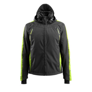 MASCOT 15001 Hardwear Gandia jack - zwart/geel, S
