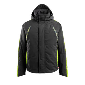 MASCOT 15035 Hardwear Tolosa pilotjack - zwart/geel, S