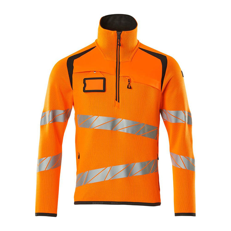MASCOT 19005 Accelerate Safe gebreide trui met korte rits MASCOT 19005 Accelerate Safe gebreide trui met korte rits